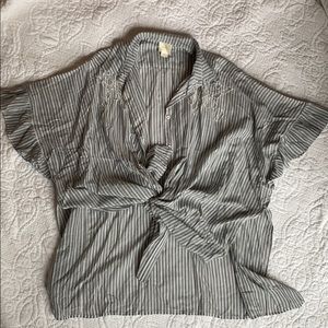 Anthropology MAEVE button up top M/L